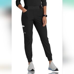 Skechers By Barco Black Jogger Scrub Pants XS